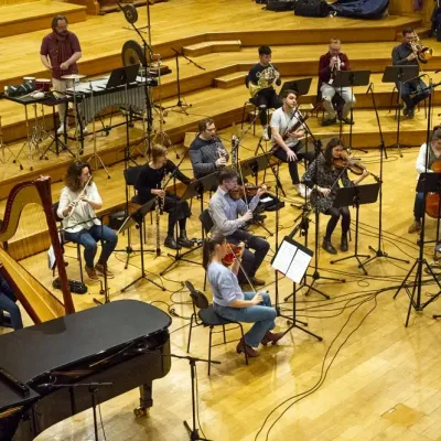 Enregistrement CD S’ELANCER, Flagey, 2022 © Cypres Yvan Guerdon